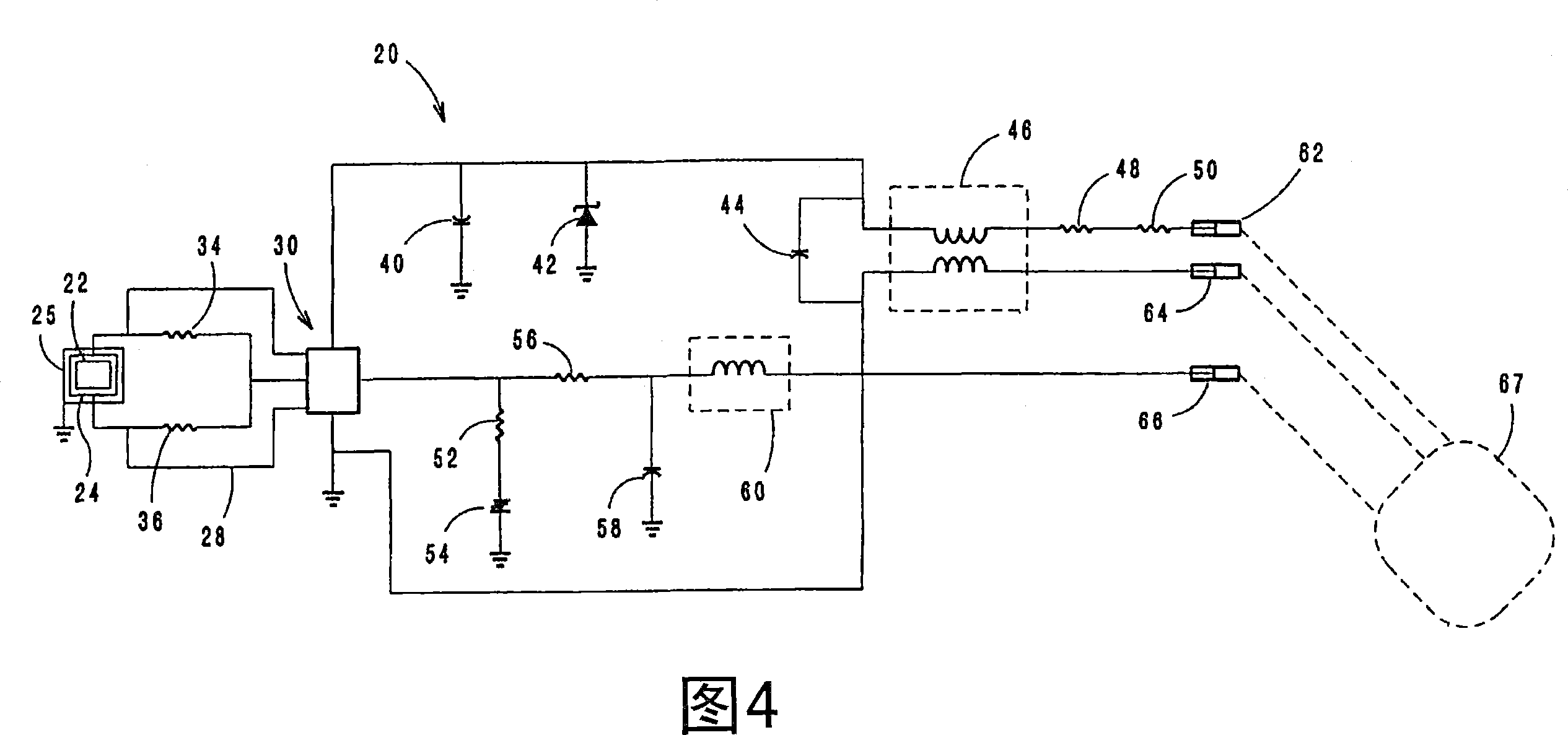 EMI resistant balanced touch sensor and method