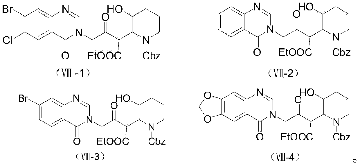 Piperidine derivative, and preparation method and application thereof in preparation of halofuginone