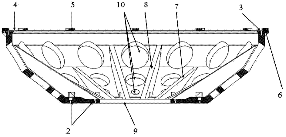 Ground vibration test fixture for large-scale spacecraft