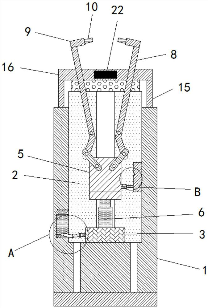 An auxiliary device for cable recovery and stripping used in intelligent transportation projects