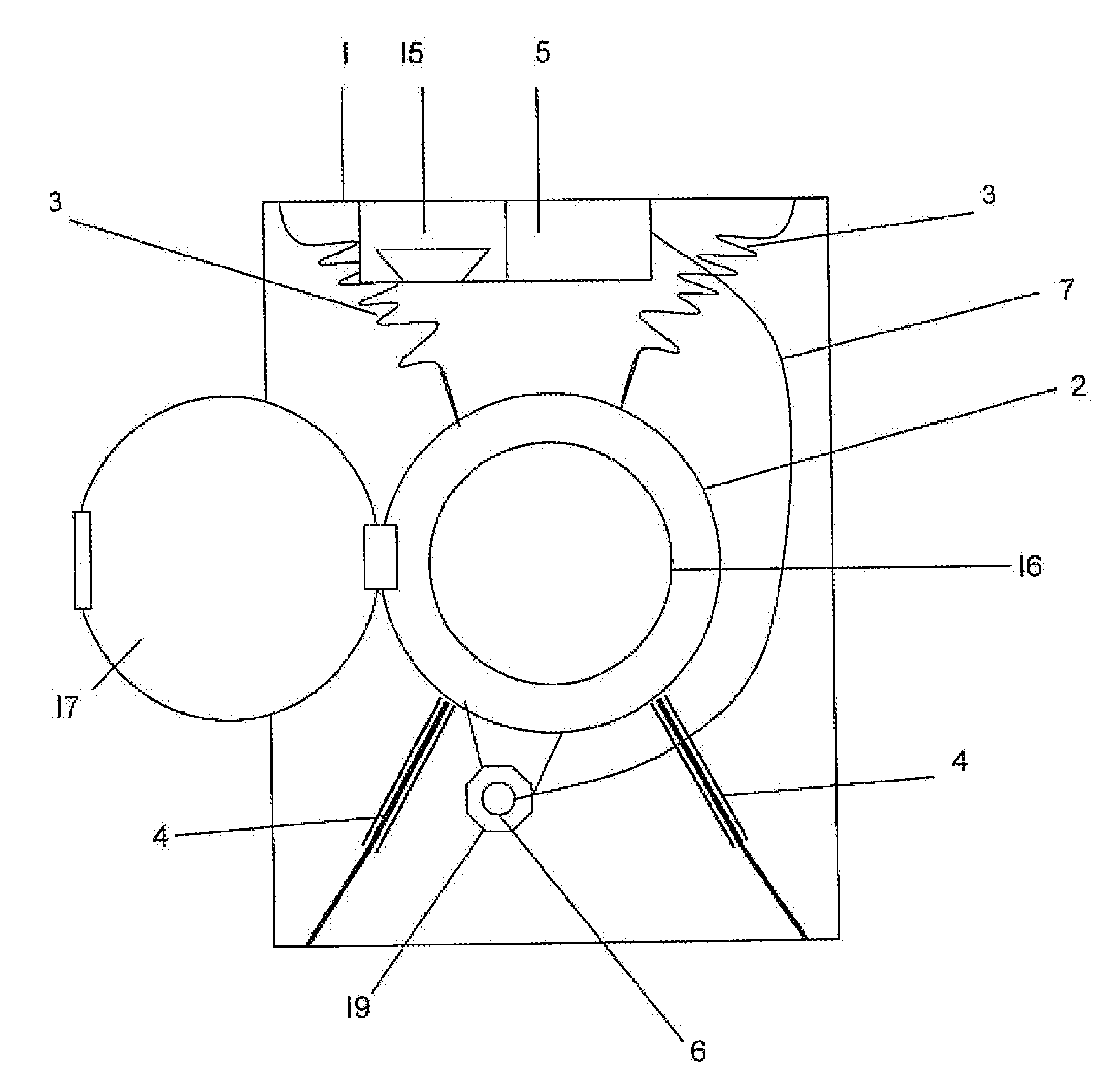 Method of monitoring the rotational movement of a washing machine drum