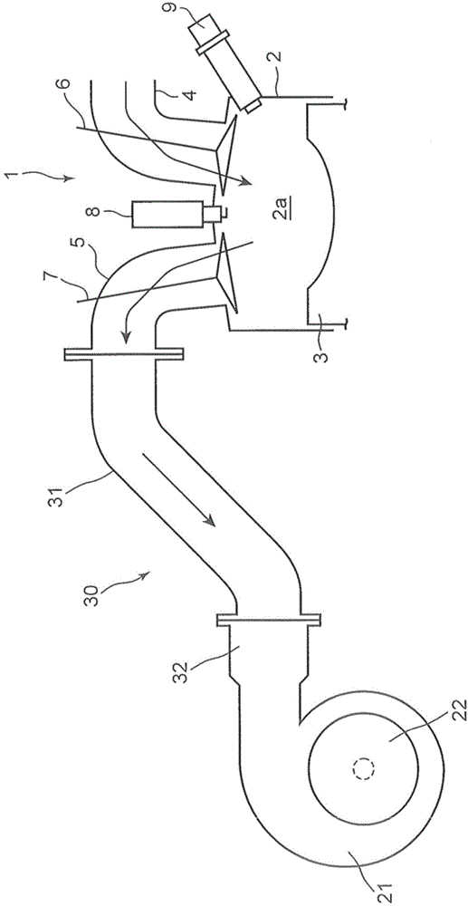 Engine equipped with turbocharger