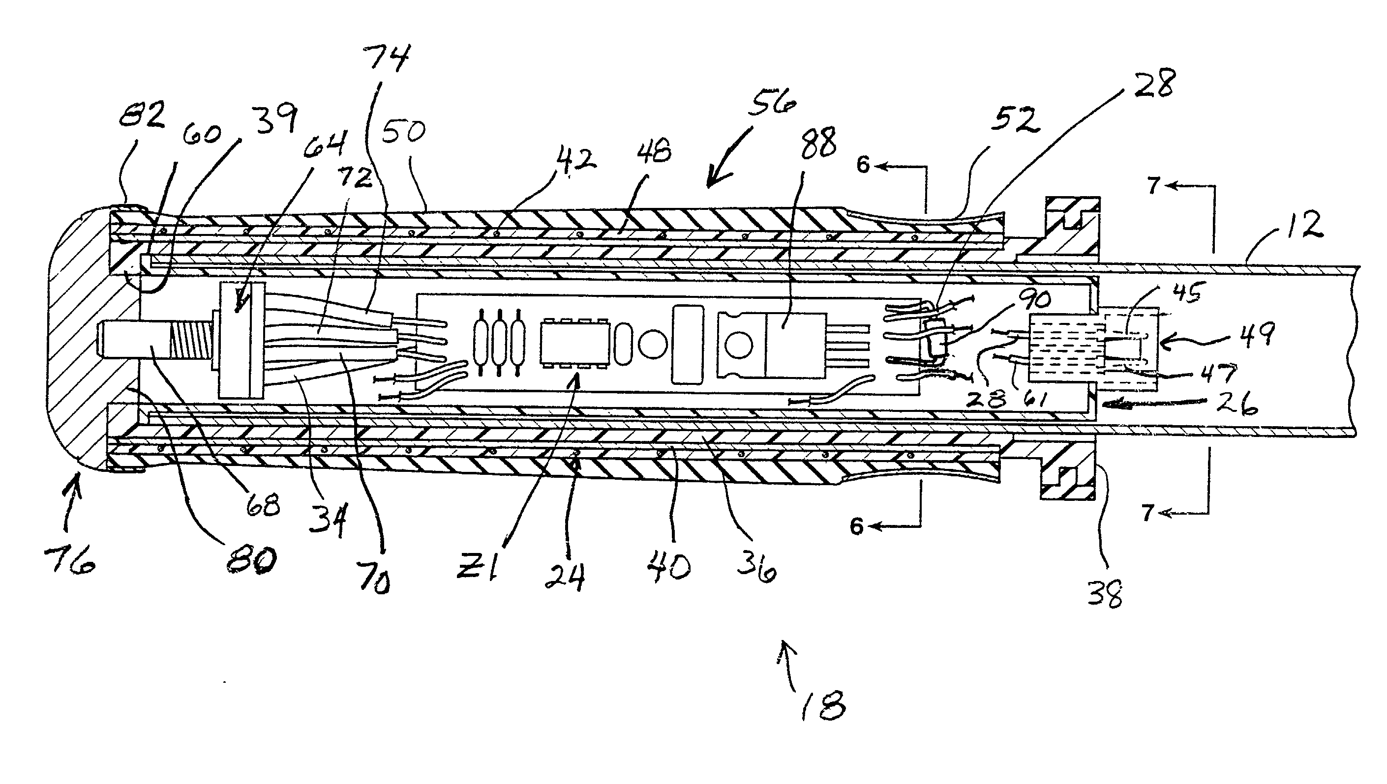 Heated cycle grip