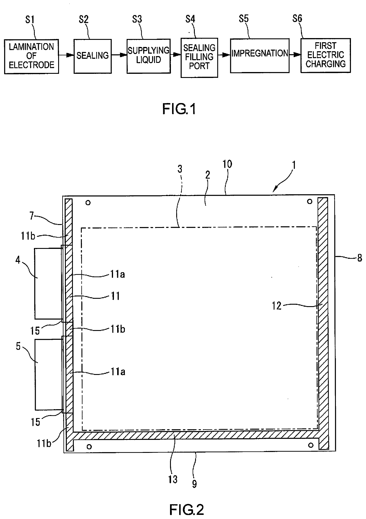 Film-covered battery production method and film-covered battery