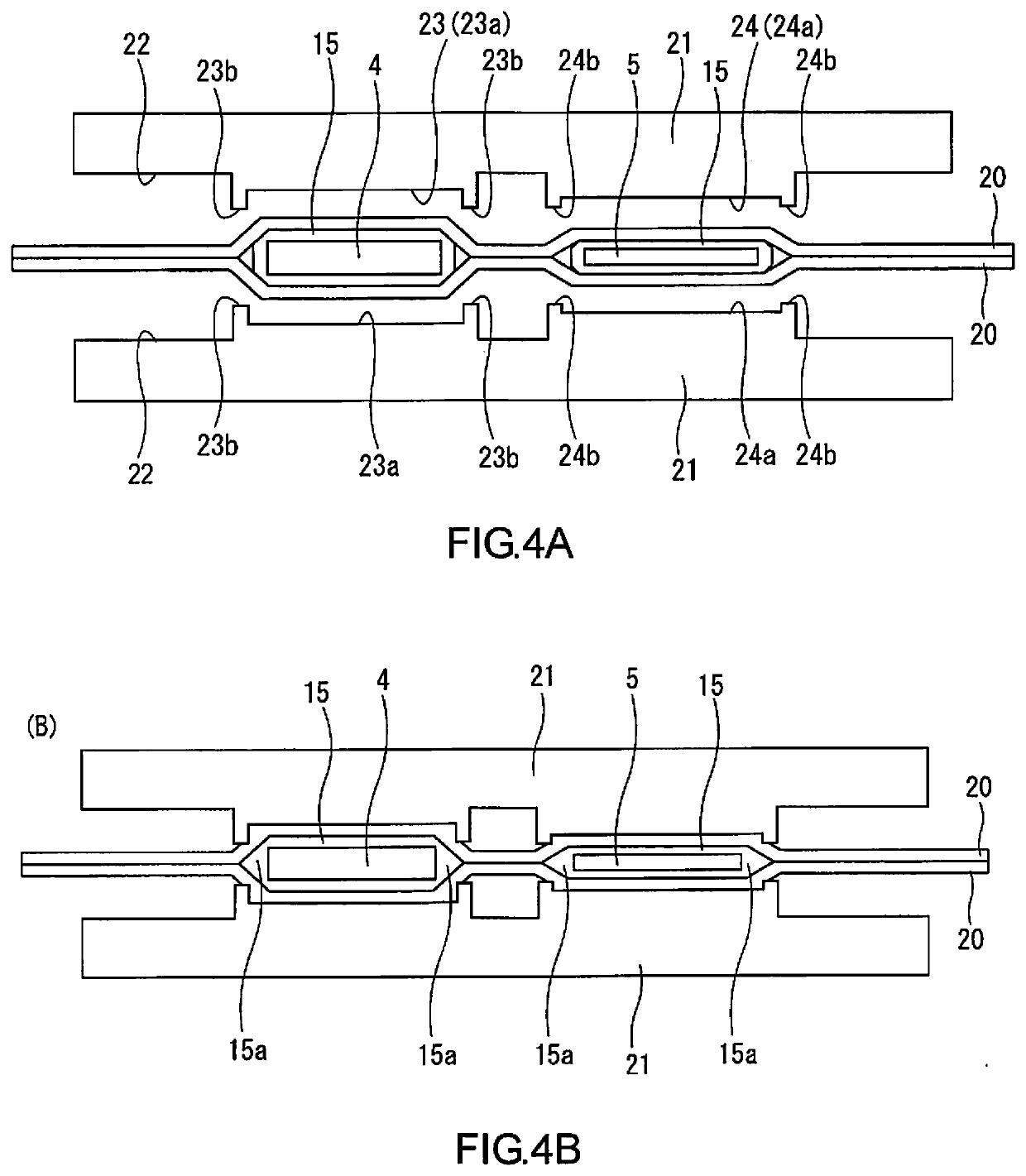 Film-covered battery production method and film-covered battery