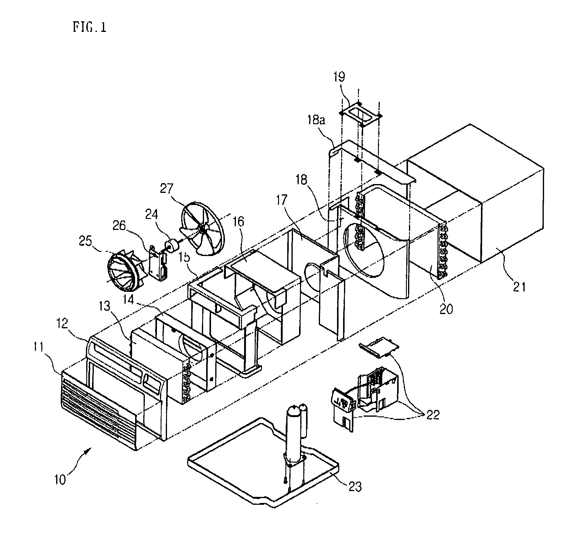 Monolithic air conditioner