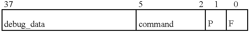 Processor including a combined parallel debug and trace port and a serial port