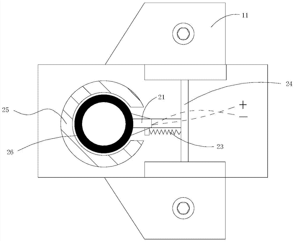 Motor service life testing tool