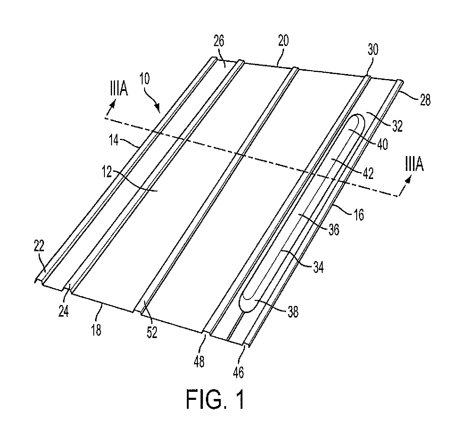 Roof panel for supporting PV modules