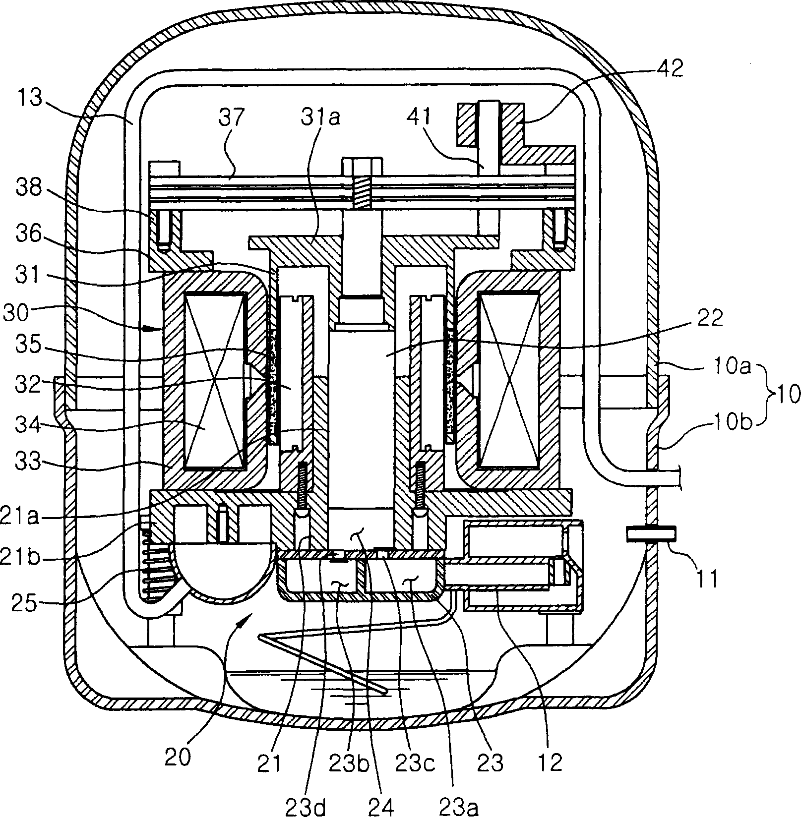 Reciprocating compressor, driving unit and control method for the same