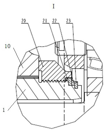 Engineering vehicle wheel-side speed reducer and mining dump truck