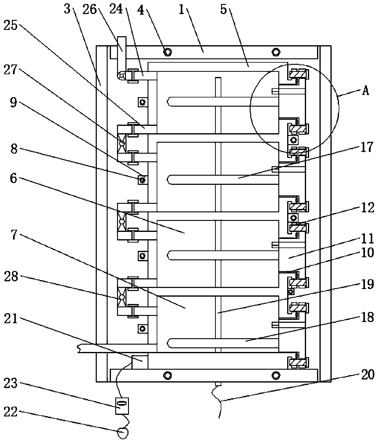 Electric water heater with electric leakage protection function