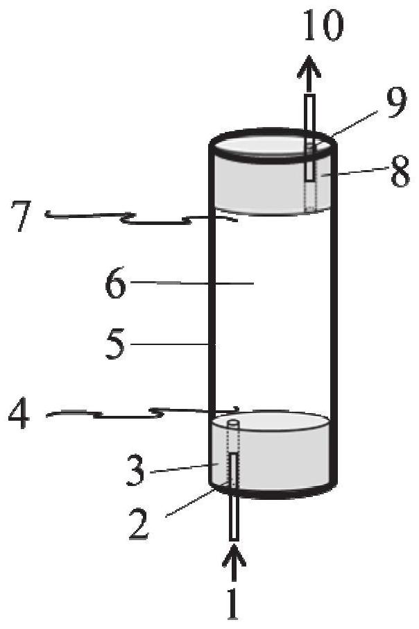 A road structure compressive strain monitoring sensor, manufacturing method and device