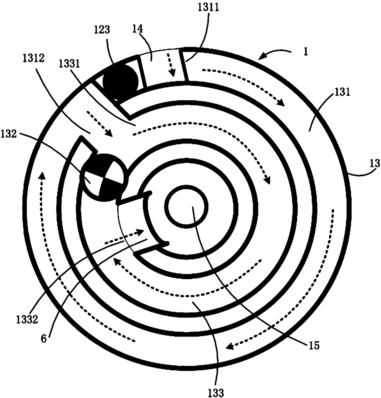 Two-grade pressure reducing disc and pressure reducing valve