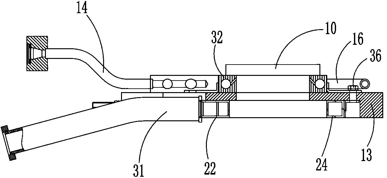 Plate-cleaning device for spinneret plate