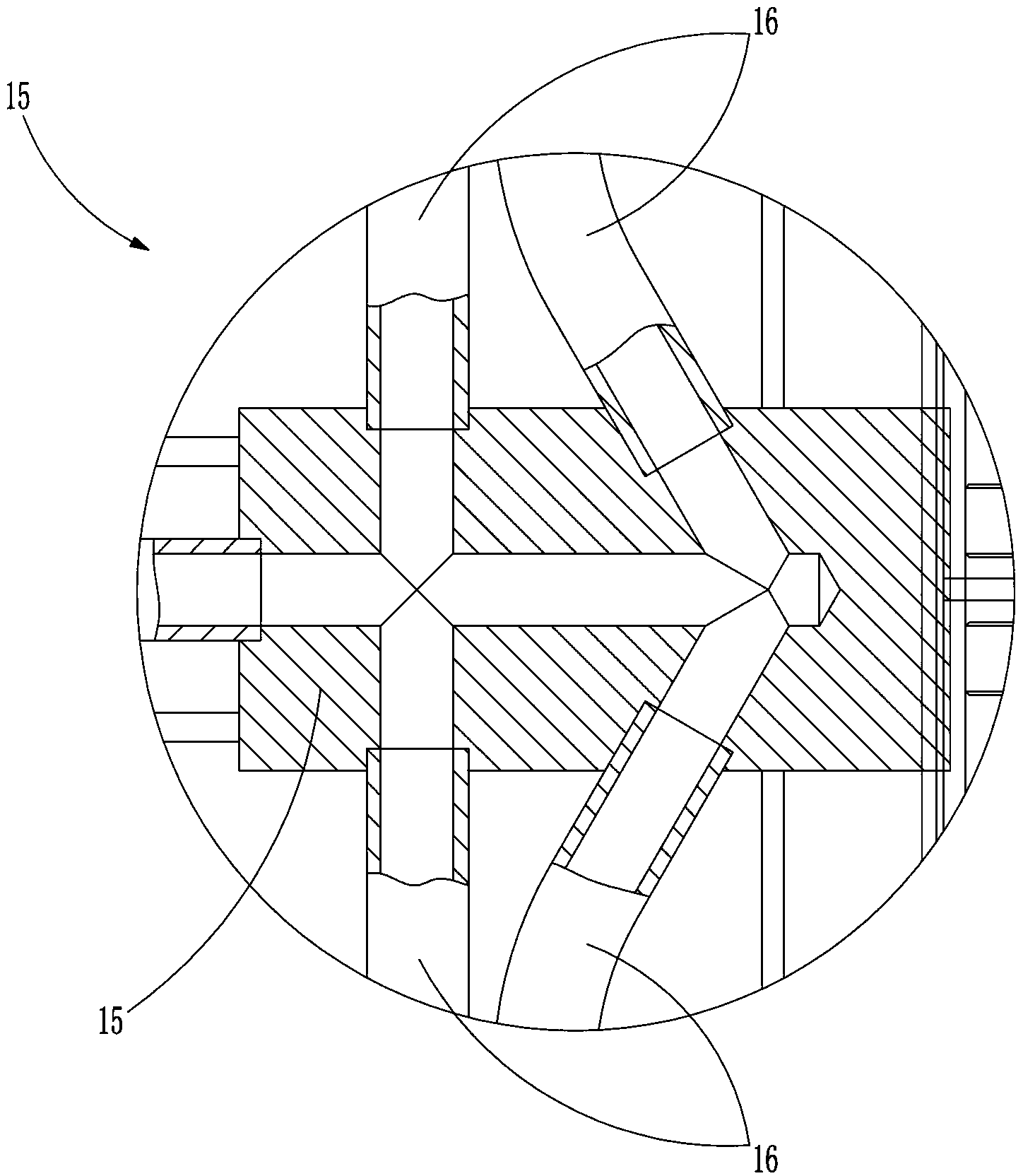 Plate-cleaning device for spinneret plate