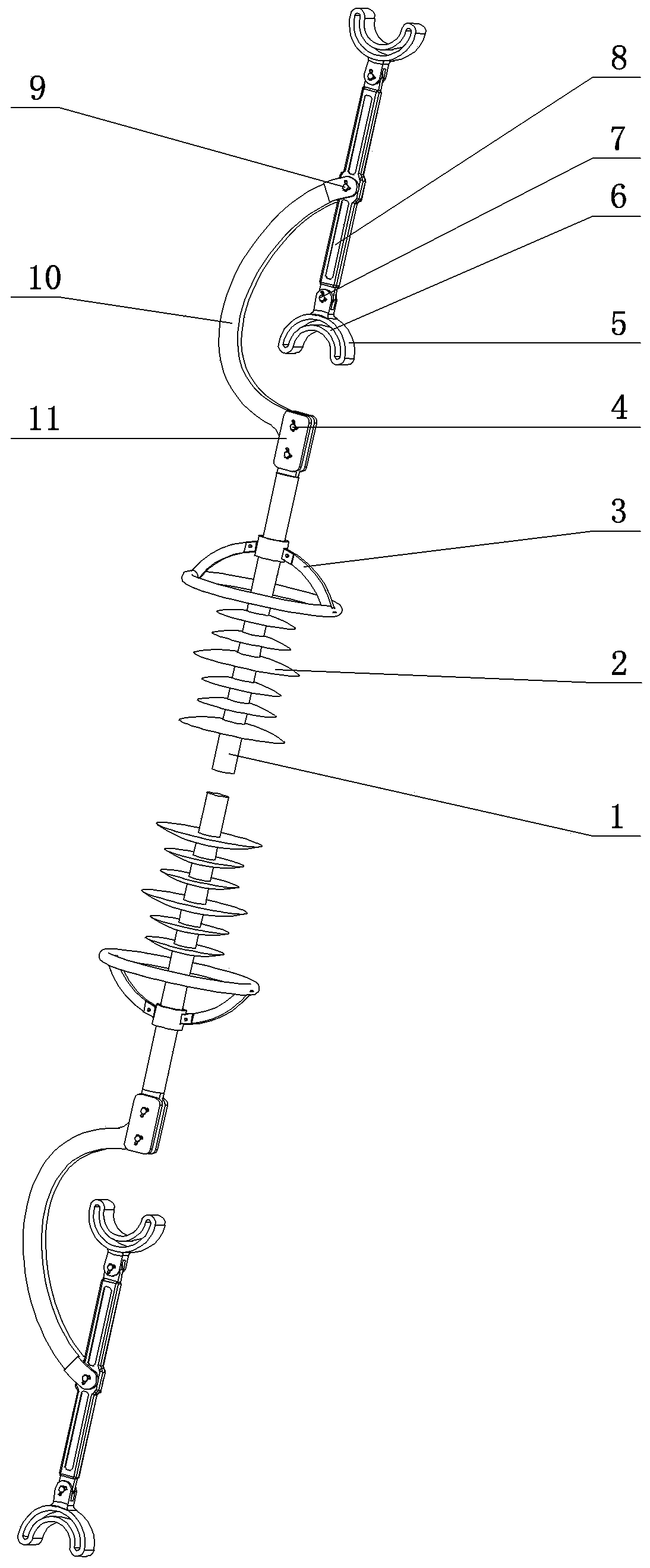 Pre-twisted spacer