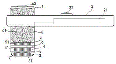 Self-adjusting anti-deflection hammer