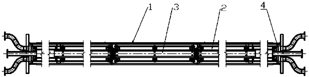 Cavity-shaped separating structure for strong magnetic separation device