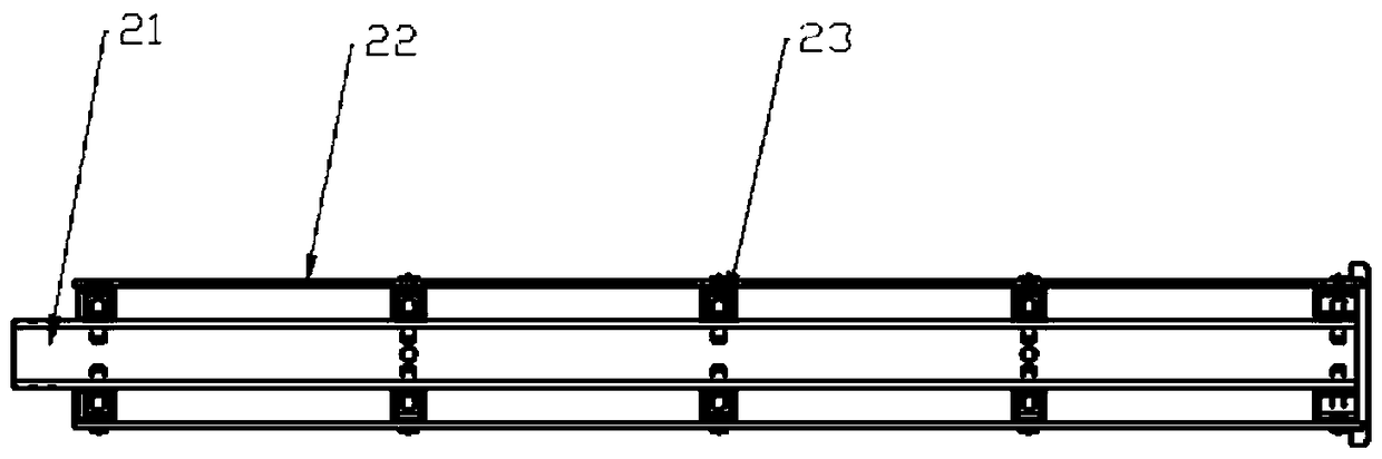 Cavity-shaped separating structure for strong magnetic separation device