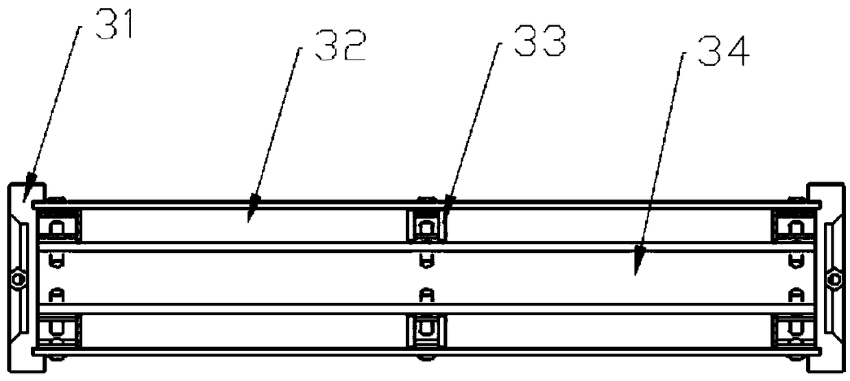 Cavity-shaped separating structure for strong magnetic separation device