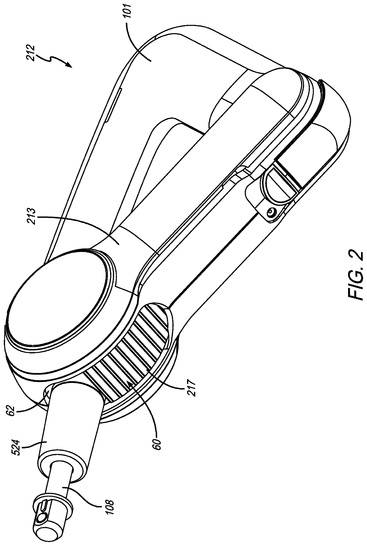 Percussive therapy device