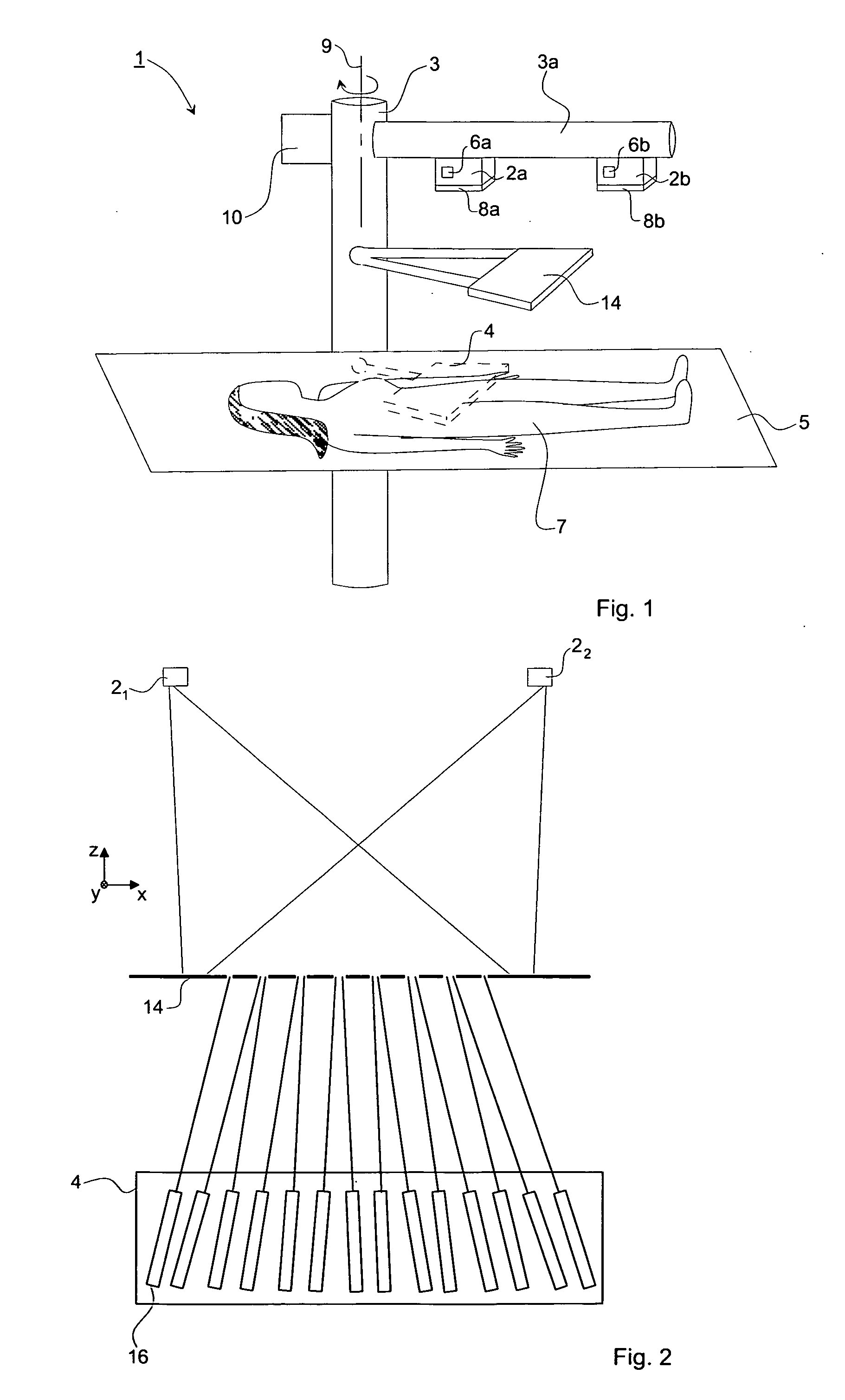 Imaging arrangement and method