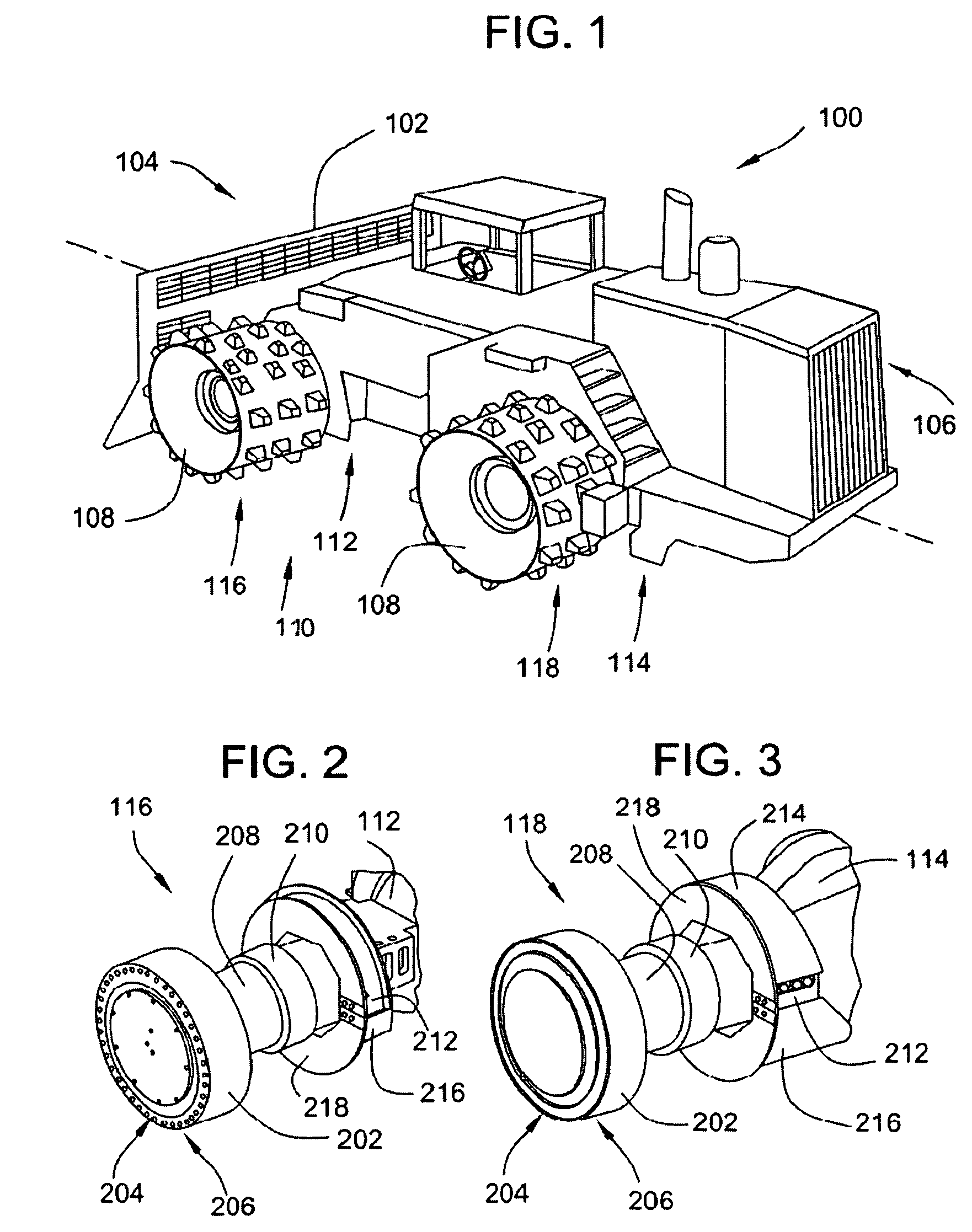 Labyrinth-seal arrangement for a landfill-compaction vehicle