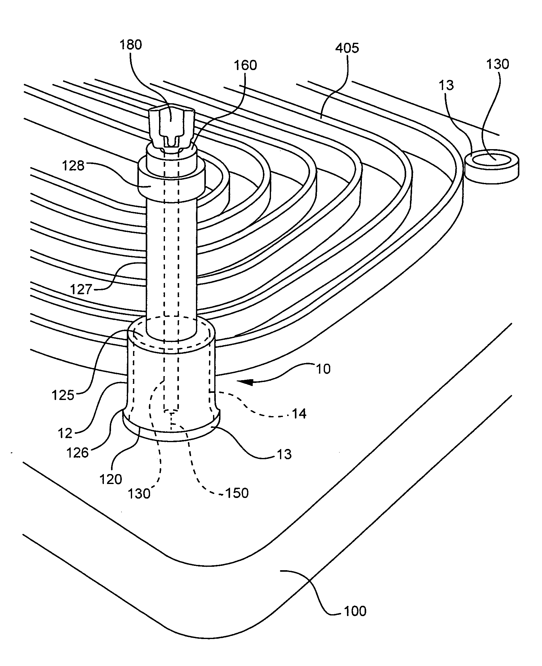 Hermetic glass micro reactor porting