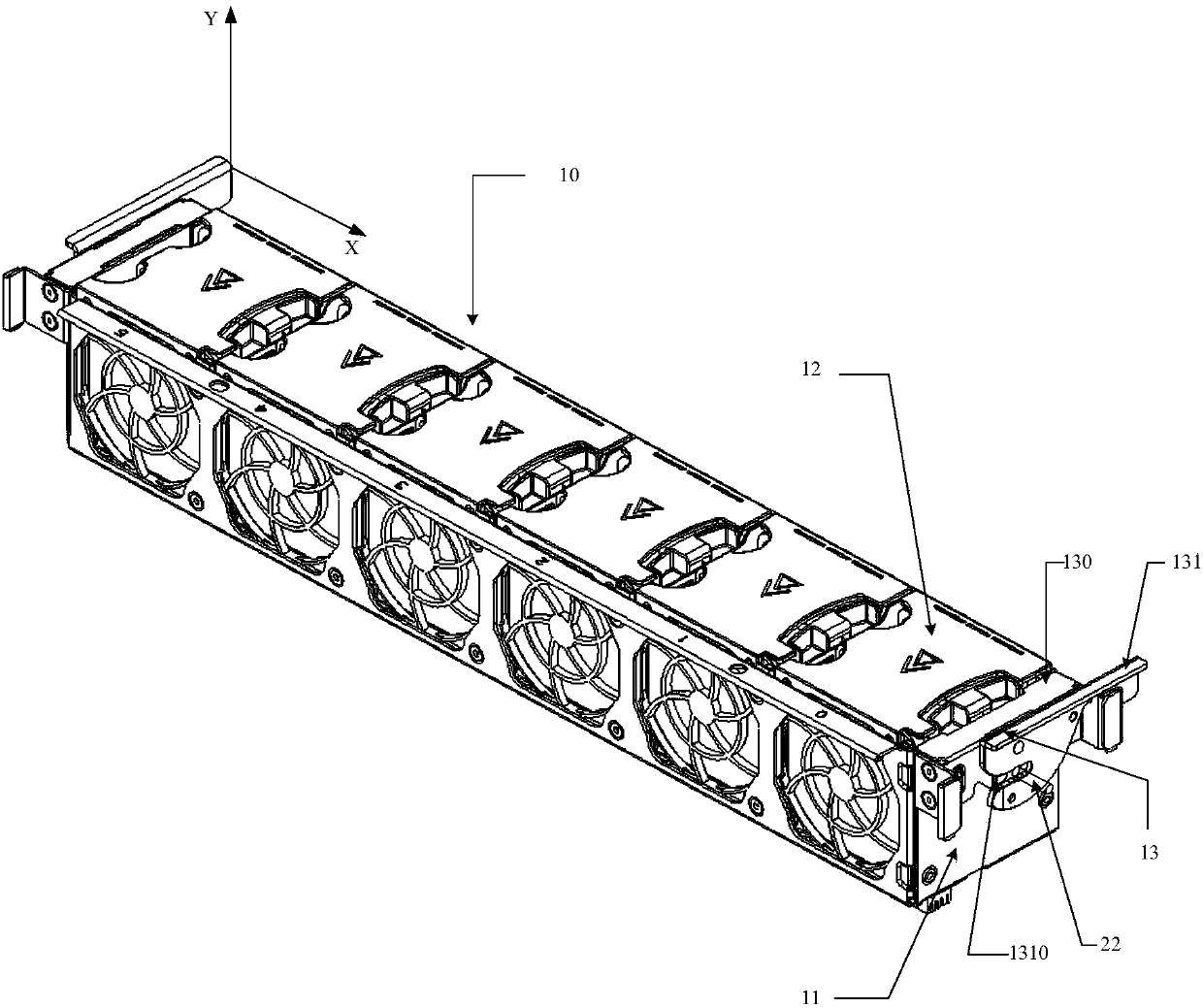 Fan module and electronic device