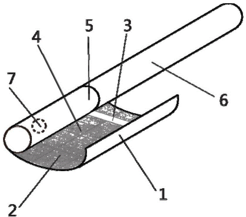 Tipping paper preventing liquid leakage, preparation method and application of same