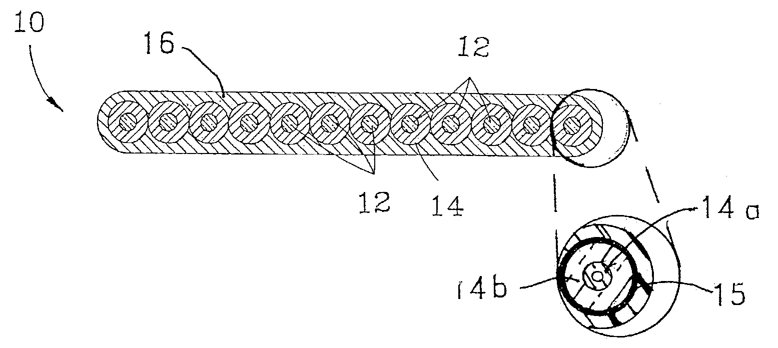 Fiber optic articles, assemblies, and cables having optical waveguides