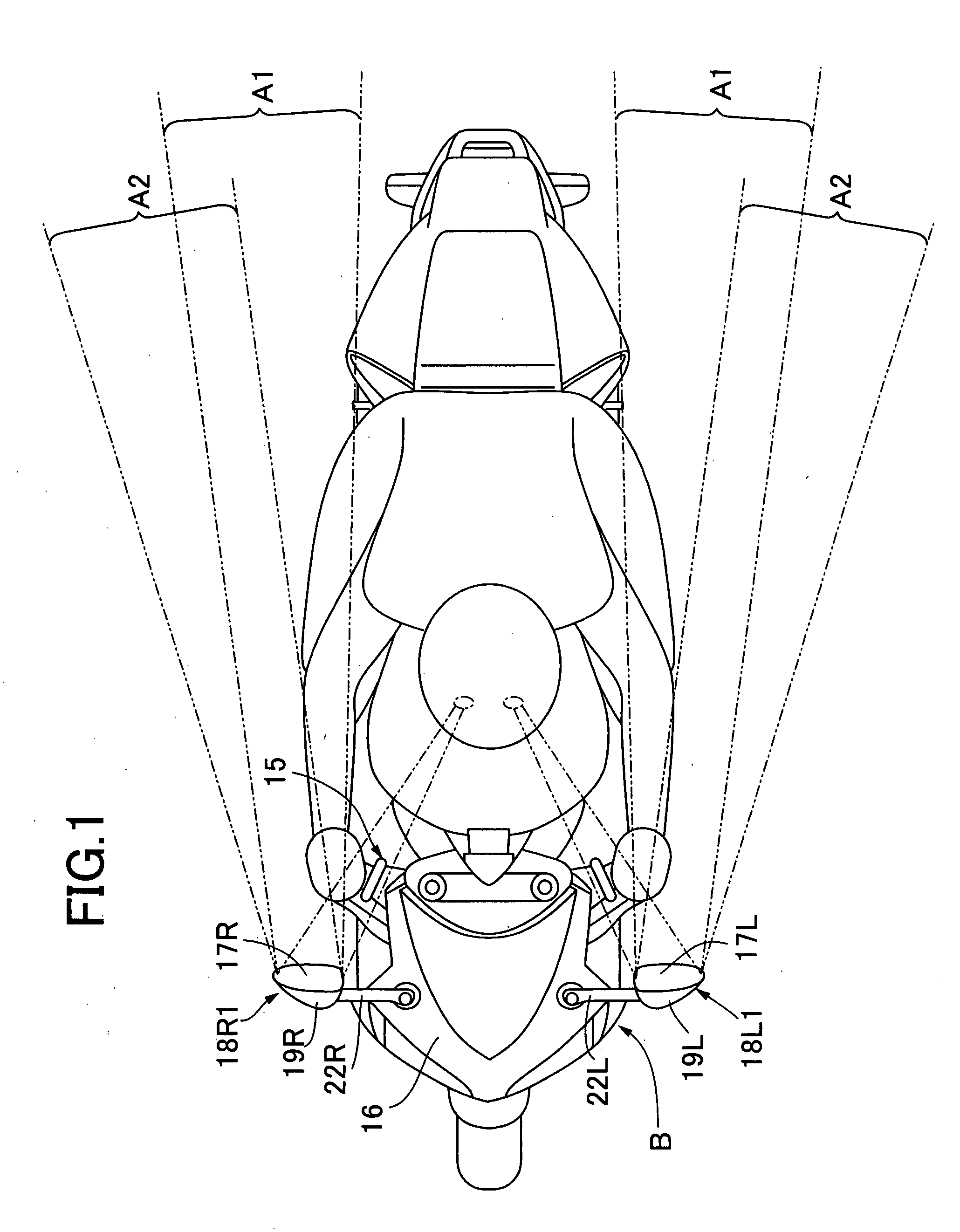 Open vehicle rear view system