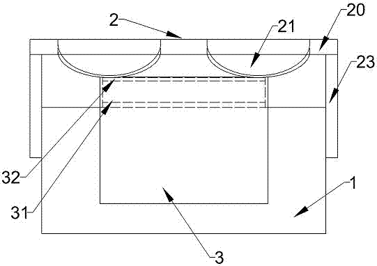 Heat dissipation device for switch power supply