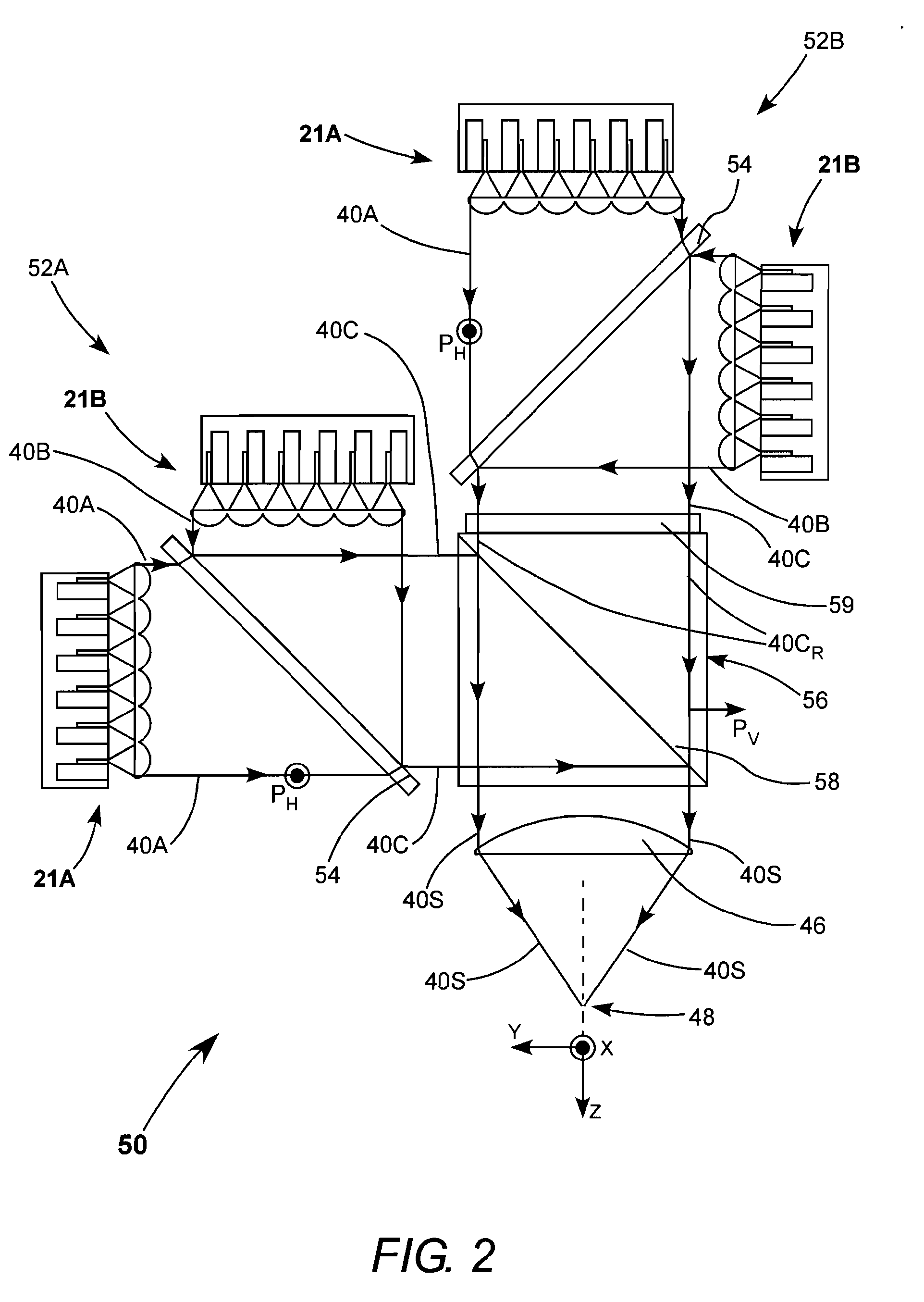 High power and high brightness diode-laser array for material processing applications