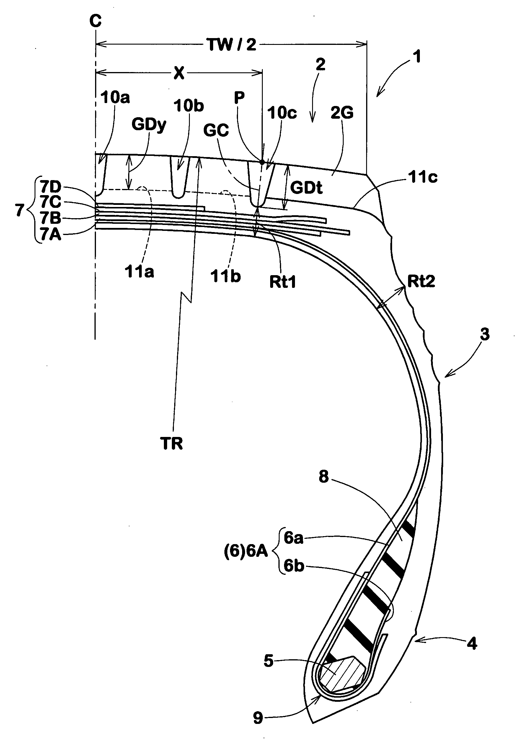 Heavy duty tire