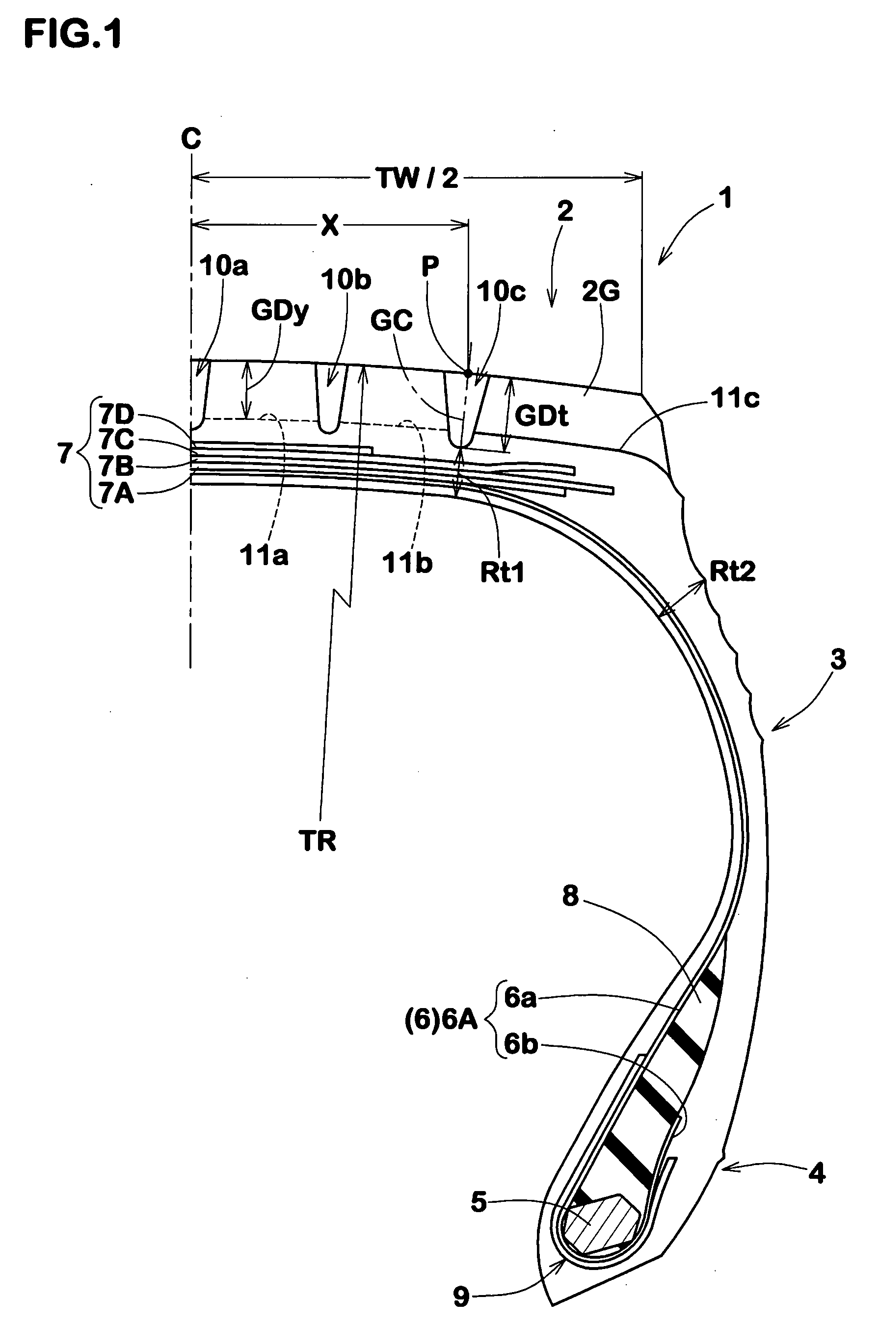 Heavy duty tire