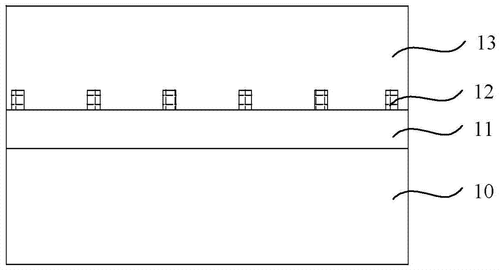 Substrate for flip-chip LED chip, epitaxial wafer and manufacturing method thereof