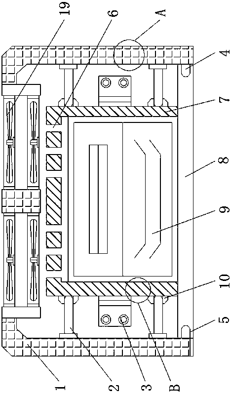 Novel corrosion-resistant and high temperature-resistant silent generator casing