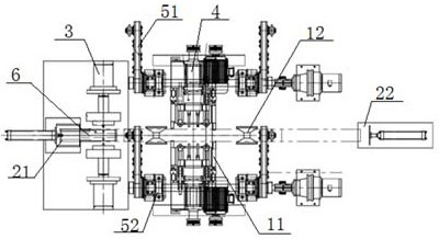 Steel pipe automatic drilling and punching integrated equipment