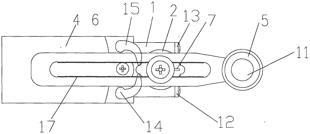 Limiting switch of lifting machine