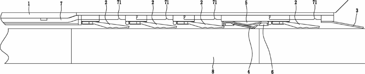 Shield tail sealing device for shield machine