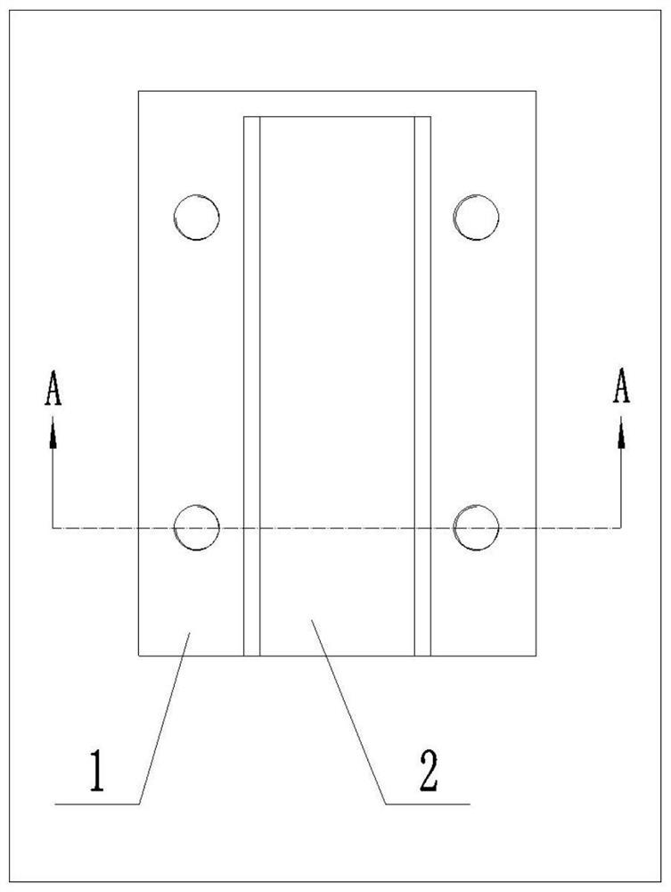 Composite wear-resistant material for sucker rod elevator and preparation method thereof