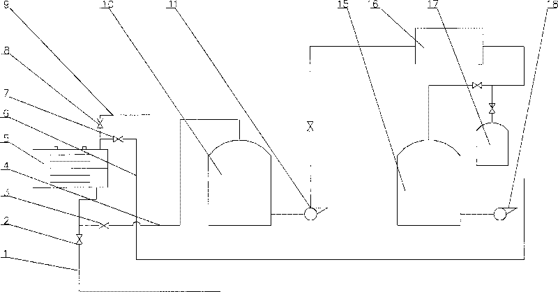 Device for heating using residual heat of sulfuric acid production