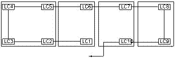 Steel structure concrete type truck scale and installation method thereof