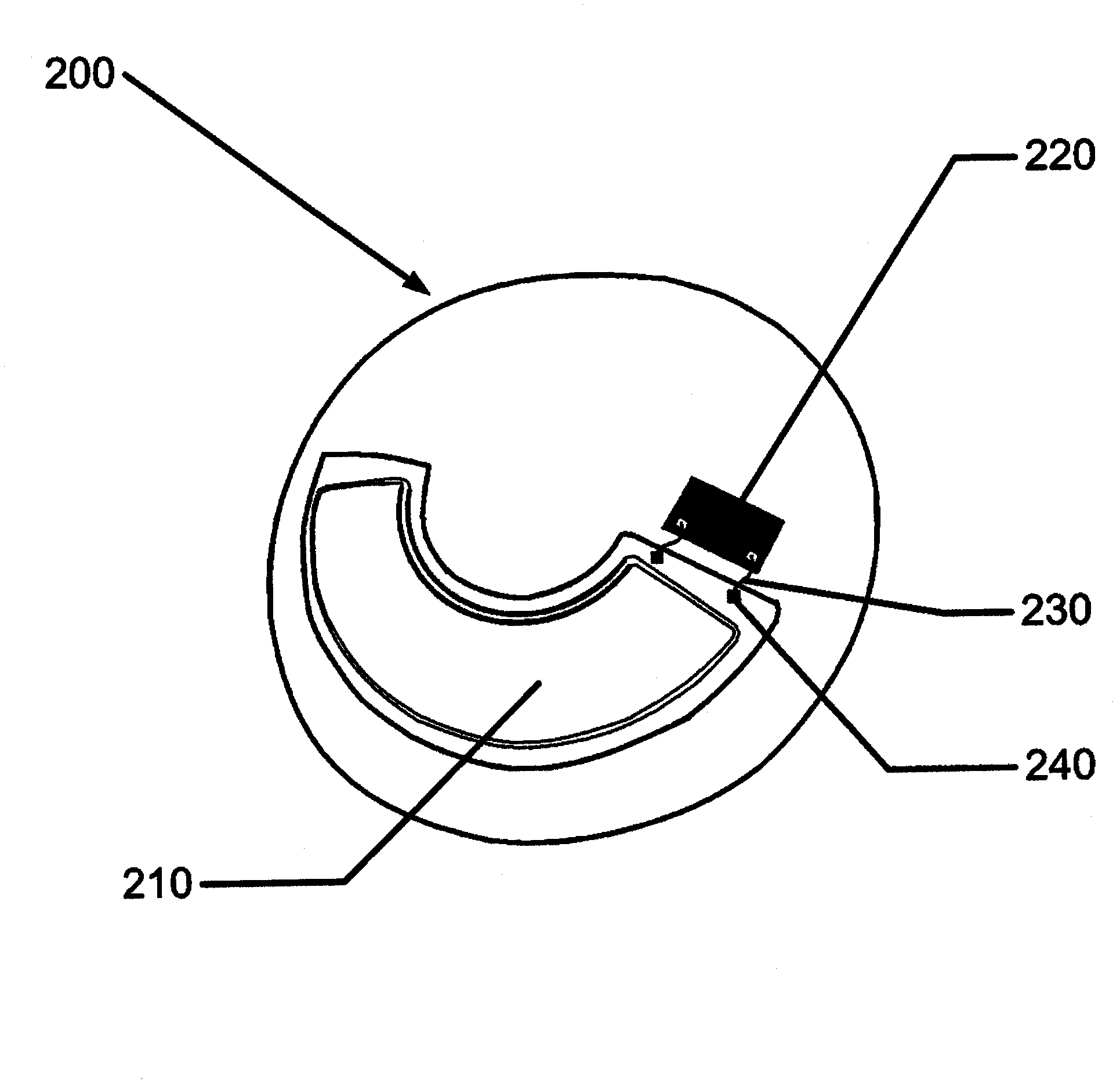 Binder of energized components in an ophthalmic lens