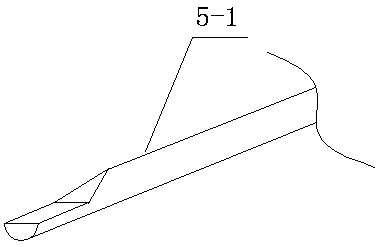 Planting nail positioning device and positioning method thereof