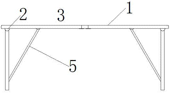 Foldable table