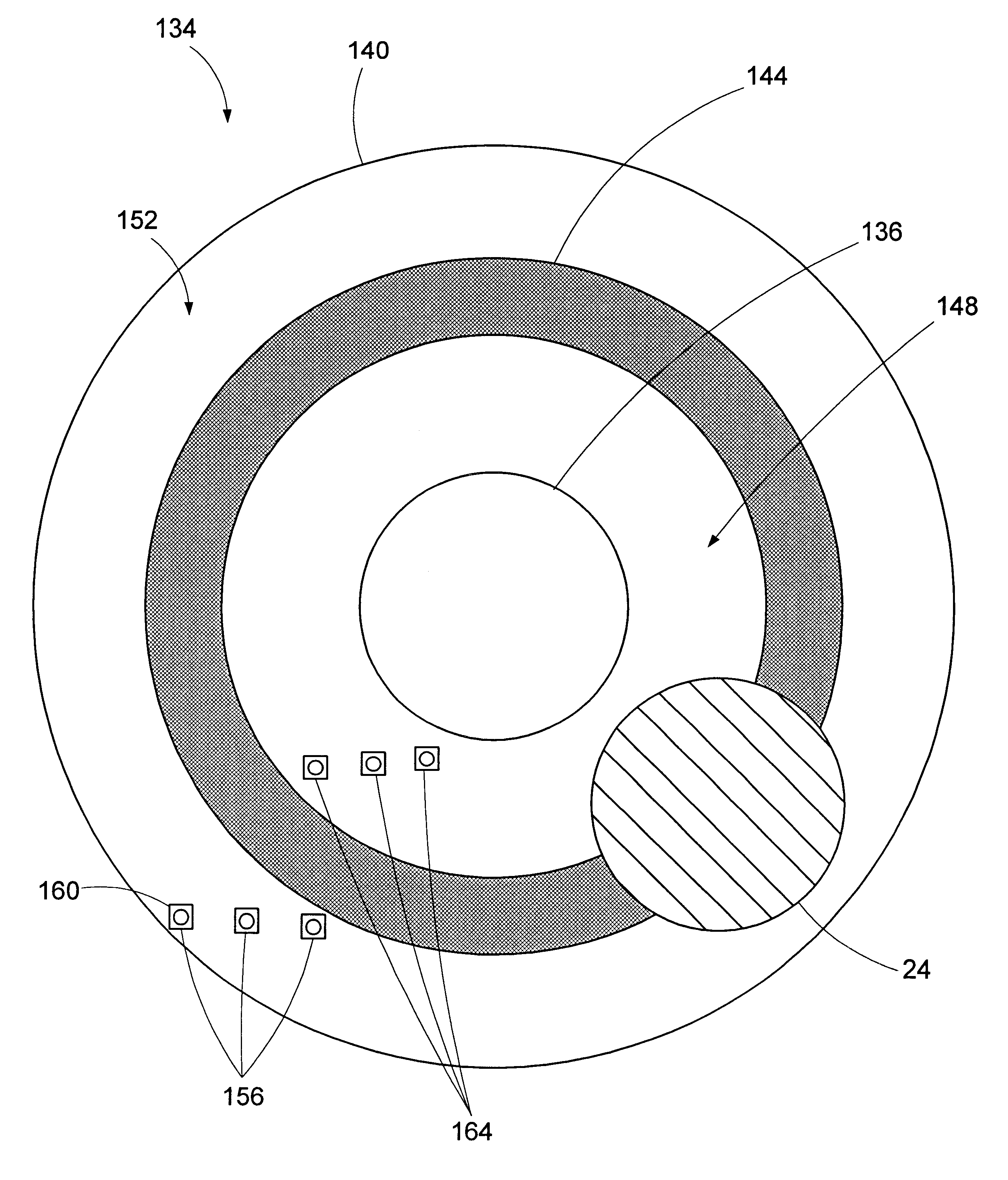 Apparatus for determining metal CMP endpoint using integrated polishing pad electrodes