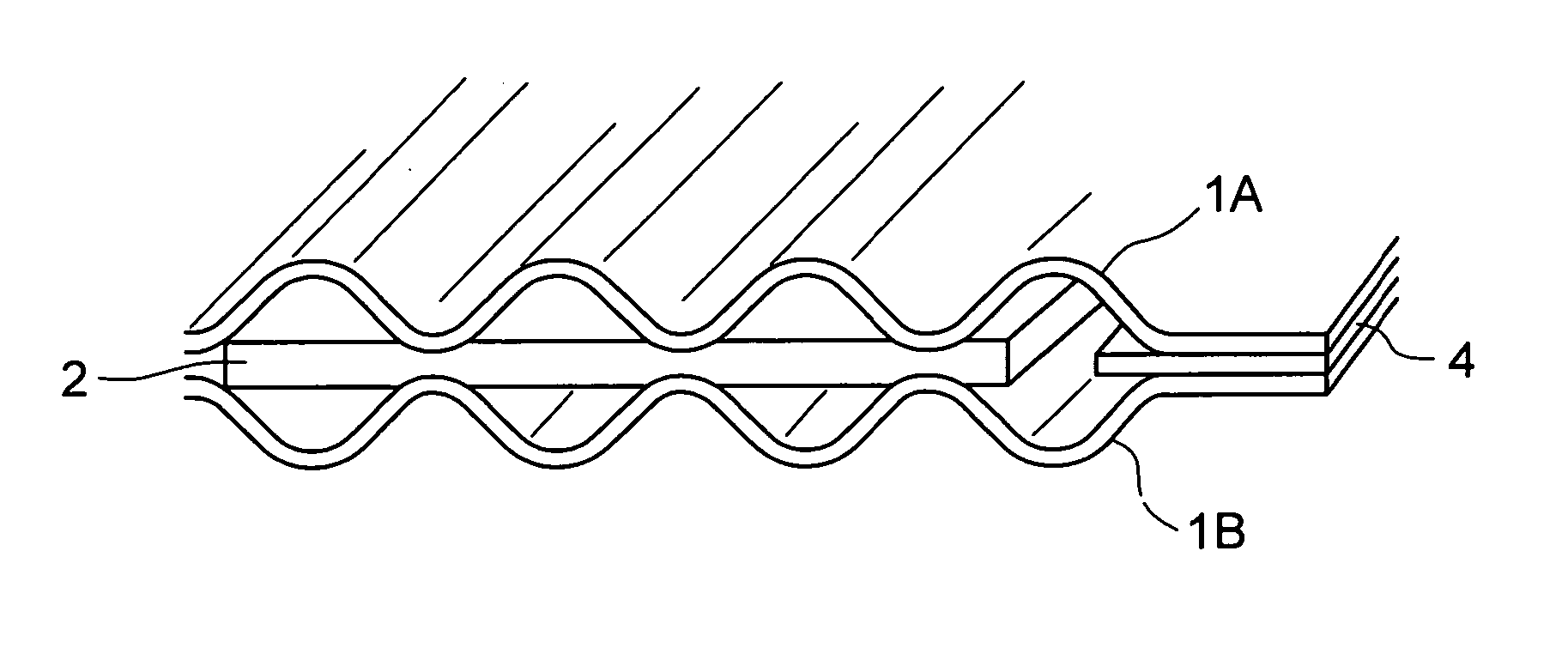 Fuel cell and separator for cooling used therein